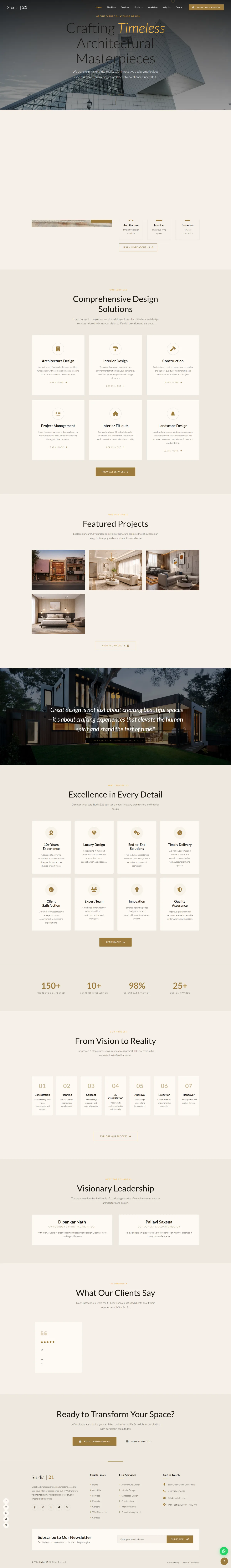 Thestudia21 full website screenshot